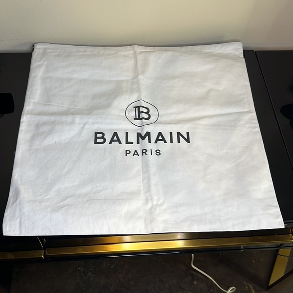 Balmain Monogram Fold-over Backpack - Picture 4 of 4